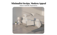 Wheeled C-Table For Small Spaces C-Shaped Rolling Couch Table Easy to Assemble