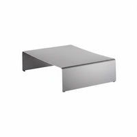 Folded Metal Coffee Table Modern Design Lowform Coffee Table Minimalist aesthetic Designer Piece for Homeowners, Showroom, Patio
