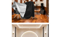 Drum Set Dust Cover Dustproof Drum Kit Dust Cover Water Resistant for Drummers, Artists, Stage