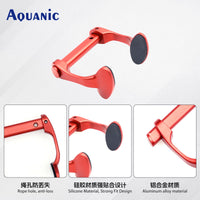 aquanic铝合金自由潜鼻夹专业潜水游泳鼻夹游泳训练舒适防脱落