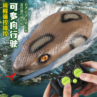 Children's Electric Speedboat 2.4G Four-Channel Remote Control Boat with Double Propellers