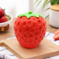 Scented Soft Strawberry Squishy Squeezable Strawberry Press Toy Relaxing Slowreturn Toy Cute for Children, Adults, Desk