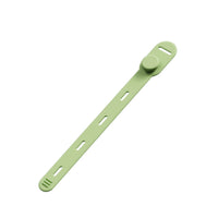 Silicone Cable Tie with Snap Button Flexible Cord Keeper Soft for Students