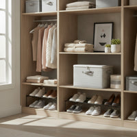 Foldable Storage Box Stackable Organizer Portable for Bedroom