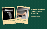 Cordless screwdriver for DIY, home