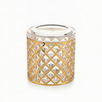 Clear Canister Space-Saving Cylindrical Storage Jar Transparent for Kitchen