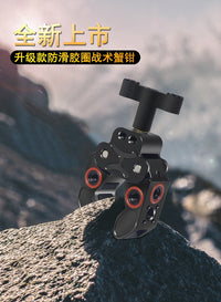 蟹钳夹单反相机微单摄影云台C型大力夹摄像魔术手三脚架扩展配件