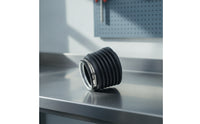 Marine Bellows Sleeve Corrugated Bellows Tube with Clamps Flexible for Boat Owners, Mechanics