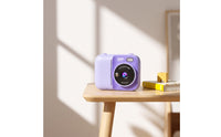 Portable Children's Camera with Printer Compact Instant Print Camera with Screen Handheld Easy-to-Use for Travel, Parties