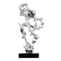 Abstract Sculpture Artistic Resin Sculpture Glossy for Living Room, Office Lobby