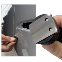 Car Paint Spot Repair Scraper Holder with Sandpaper, Scraper Combination Set, Fine Sanding Hand Tool