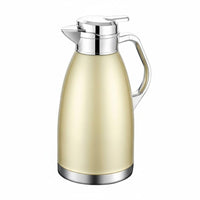 Stainless Steel Thermal Carafe Jug Double-Walled Hot Water Dispenser Pot Anti-Scald Thermal Carafe for Home