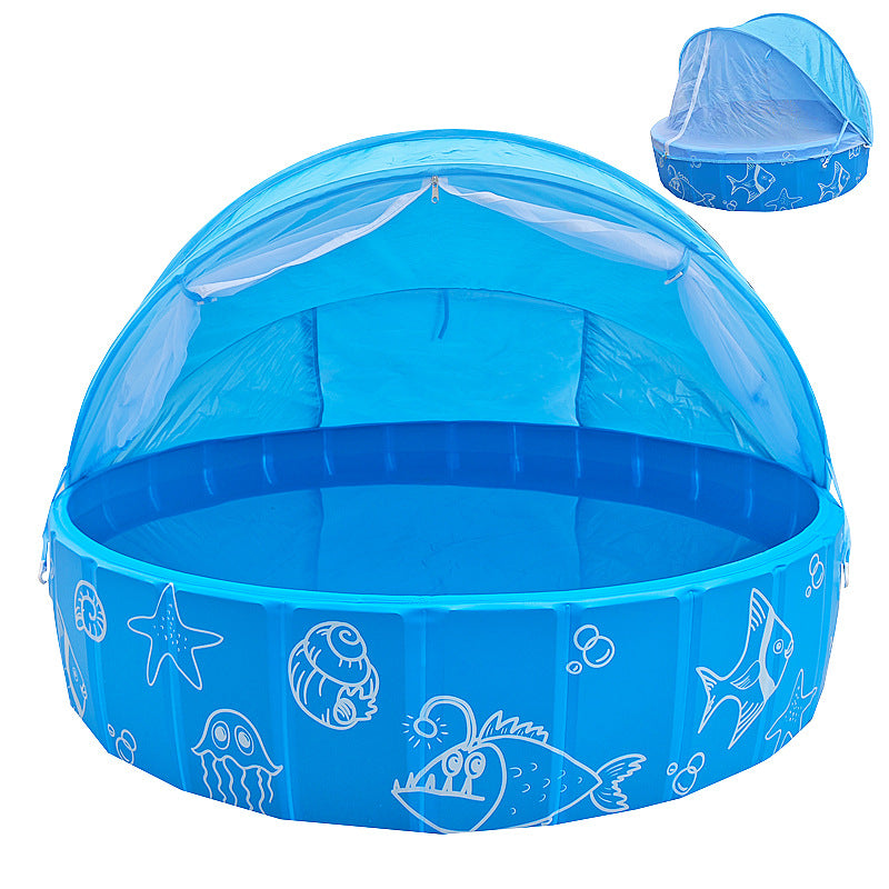 Blue Sunshade / 80-30cm