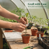 Plant Grafting Clips for Tomatoes and Garden Plants, Plastic
