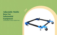 Heavy-Duty Adjustable Mobile Base Stand for Tools