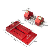 Fixed Angle Sharpening Holder Control Metal Honing Guide Anti-Rust Coating Plane Iron Honing Guide for Woodworkers, Carpenters