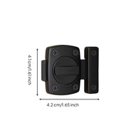 Slide Bolt Door Lock, No-Drill Hasp Latch for Bathroom, Bedroom, Closet, Enhanced Privacy, Easy Installation, Stainless Steel