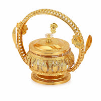 Sugar Bowl with Spoon Decorative Seasoning Jar with Spoon Easy to Clean