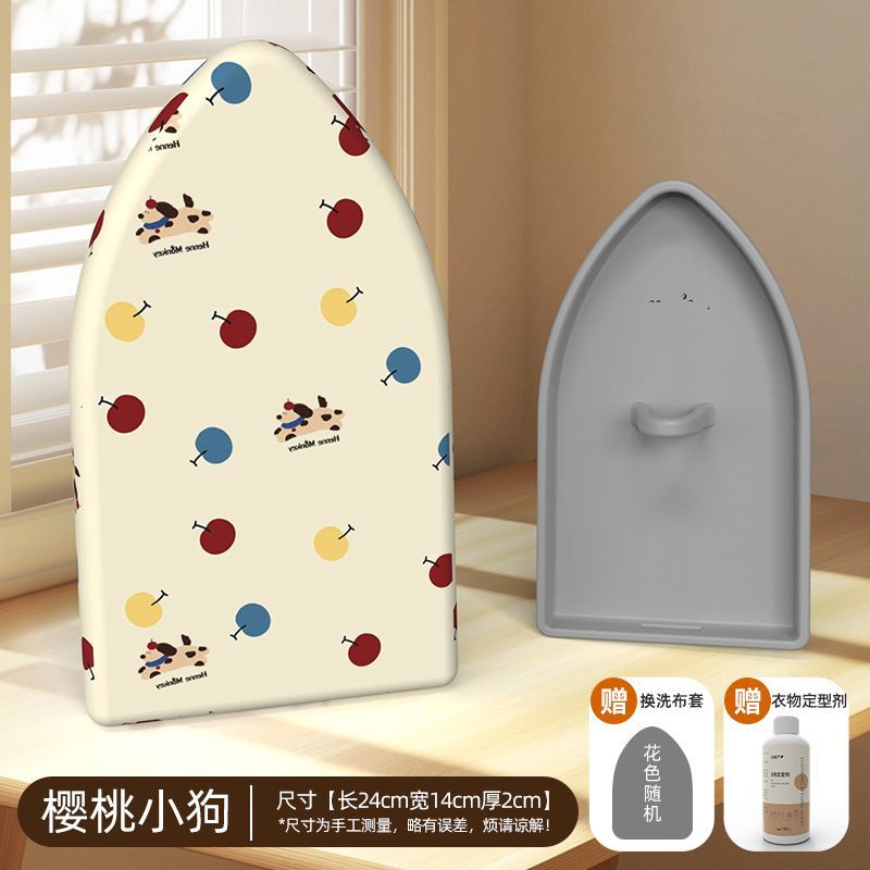 Handheld Mini Ironing Board for Shirts, Foldable Travel Ironing Board with Glove