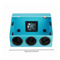 Grinding Particles Enclosure Metal Polishing Particles Enclosure Hinged Lid