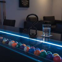 Wall Mount Cue Hanger Space Saving Pool Cue Hanger Secure Grip for Game Room