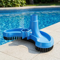 Curved Pool Vacuum Head Manual Pool Vacuum Brush Head Safe for Swimming Pools