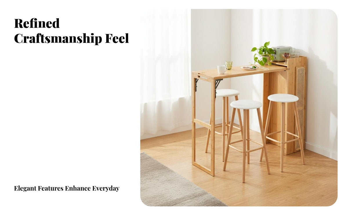 adaptable Island Counter Space-Saving standing Kitchen Workstation Acts as Room Divider Multi-Use Table for Renters, Dining Area, morning dining spot