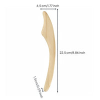 Japanese Type Massage Wood Acupressure Massaging Tool Portable Face Massage for Women, Skincare Specialists, Home, Spa