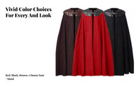 Medieval knight's Cloak Full Length Cape Sleeveless Design for LARP Participants