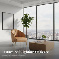 Loveseat and Armchair Set Modern Design Conversation Group Minimalist aesthetic Comfortable Seating for Cafe Owners, Living Room