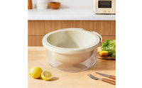 Double Layer Drain Basket Versatile 2 in 1 Colander and Bowl Set Large Capacity Fruit and Vegetable Washing Basket