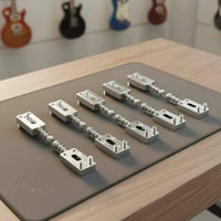 6 Pieces Guitar Saddles Electric Guitar Bridge Saddles Eliminates Fret String Rattle Musical Instrument Accessory