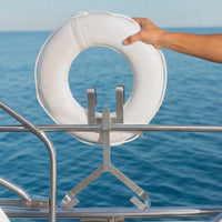 Marine Stainless Steel Lifebuoy Holder Bracket for Boats and Yachts