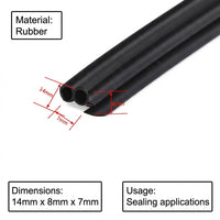Car Door Edge Protector Soundproofing, Auto Interior Accessories Car Door Seal, B-Pillar Car Door Se - Image 5