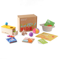 Montessori Wooden Busy Book Puzzle Toy Set for Toddlers 1-3 Years, Educational Toy