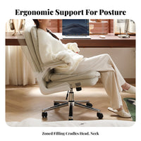 grid-patternPattern Task Chair Ergonomic Design Office Furniture Reclinable Adjustable Height for Home Workers, Students
