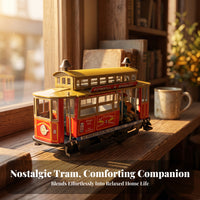 Collectible Metal Tram Model