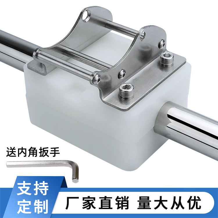 316 Stainless Steel Marine Fishing Rod Holder with Integrated Base