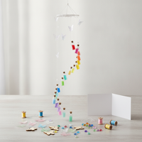 DIY Rainbow Bottle Wind Chime Kit for Gifting