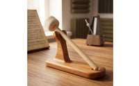 Soft Felt Drum Mallet Long-Lasting Drum Mallet with Wooden Handle Lightweight Wool Felt Beater Comfortable for Drummers, Percussionists, Marching Band Players, Percussion Performance