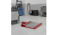 Tire Changing Roller with Steel Rollers Heavy Duty Tire Rolling Board Portable Hardware for Mechanics, Vehicle Owners, Auto Repair Shops, Home Garages