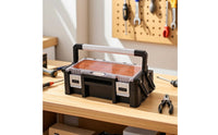 Screw Organizer Box Portable Parts Organizer Heavy-Duty for Garage, Home Repair