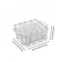 Taco Fryer Basket with Side Handles Sturdy Baking Rack with Handles Heavy-Duty