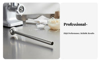 Stainless Steel Sausage Stuffer Tube Long-Lasting for Butcher Shops, Butchers
