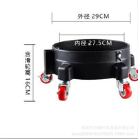两桶水洗车供应滑轮托盘带轮垫底轮滑花盆底座滚轮便捷两色可选