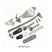 Mechanical Throttle Gear Linkage Kit Metal Hardware Long-Lasting for Engine Control Conversion