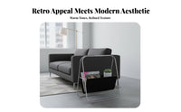 X-shaped frame Literature holder Retro home decor Furnishing Floor-Standing for Readers