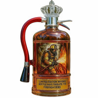 Fire Quencher Decanter Exclusive Release Barware for Collectors, Firefighters