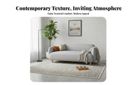2-Seater Loveseat Light Luxury & design Upholstered Two-Seater Nordic Design Sofa for Apartment Dwood and engineered materialsllers, partners, Living Room, Small areas, Lounge Area