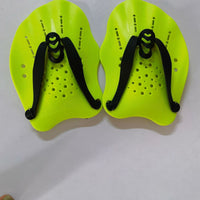 Contoured Swim Hand Paddles Curved Swimming Hand Paddles Gear Perforated Ergonomic for Swimmers, Front Crawl Practice